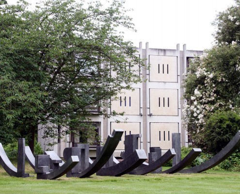 Twelve, Trinity Hall, Cambridge 2006 Aluminium 1.5 x 6.0m